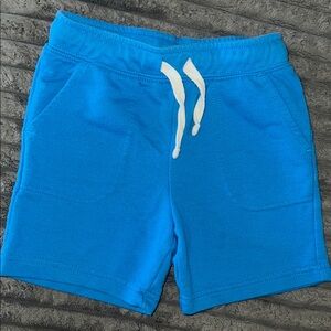 Blue Drawstring Shorts
